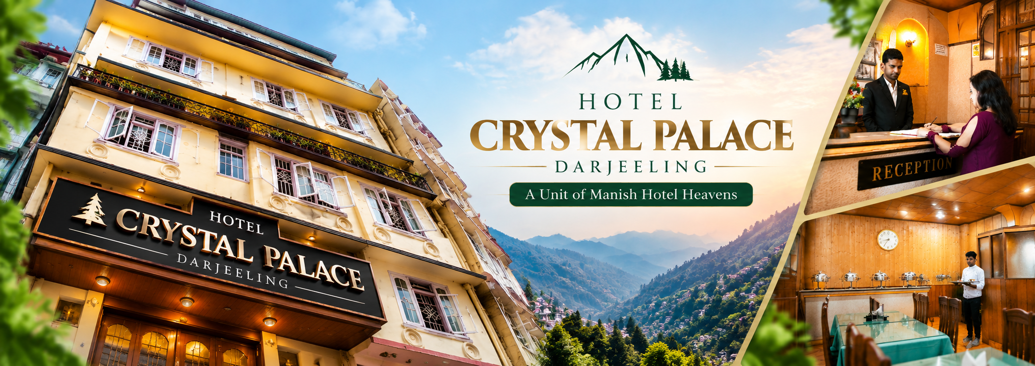 Crystal Palace Darjeeling Hotel Banner